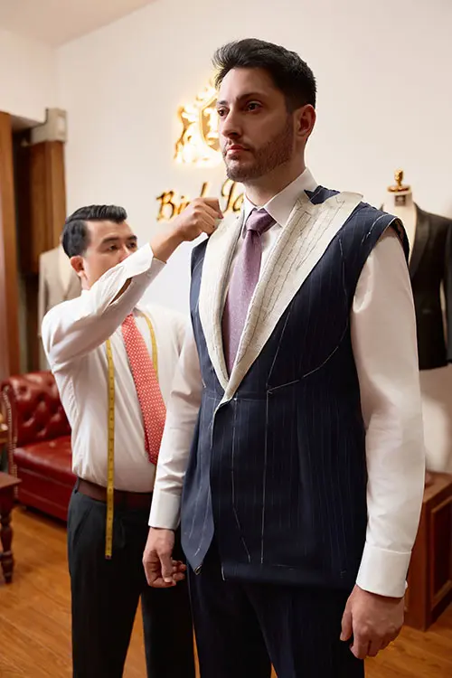 Binh Tailor - Ý nghĩa thực sự của bespoke tailoring